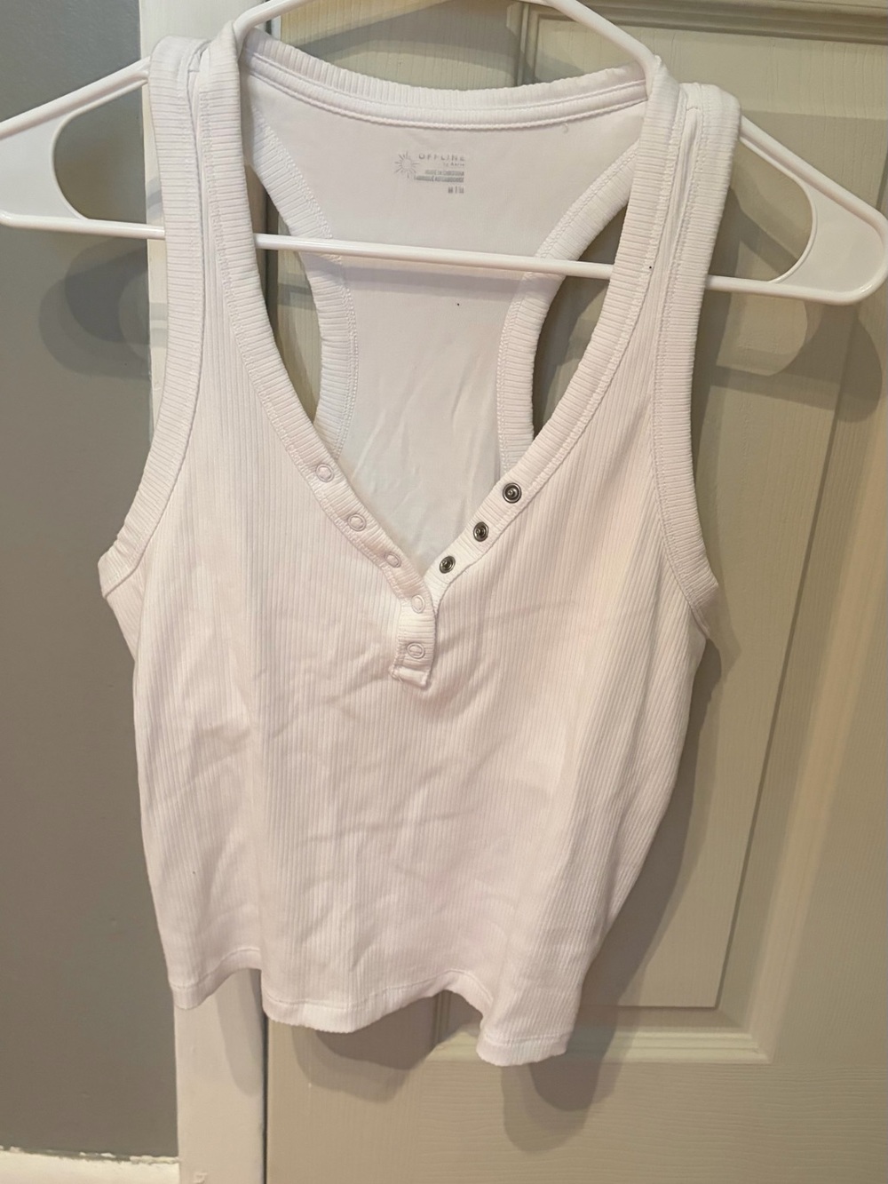 Never worn Offline Aerie double lined athletic tank